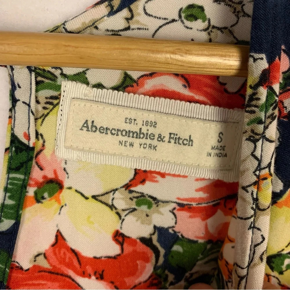 Abercrombie and Fitch Vintage Floral Mini Babydoll Dress - Picture 7 of 7